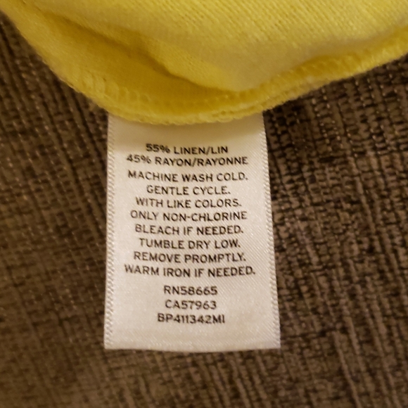 NWT - BP Lemon Yellow Dress - Picture 8 of 10